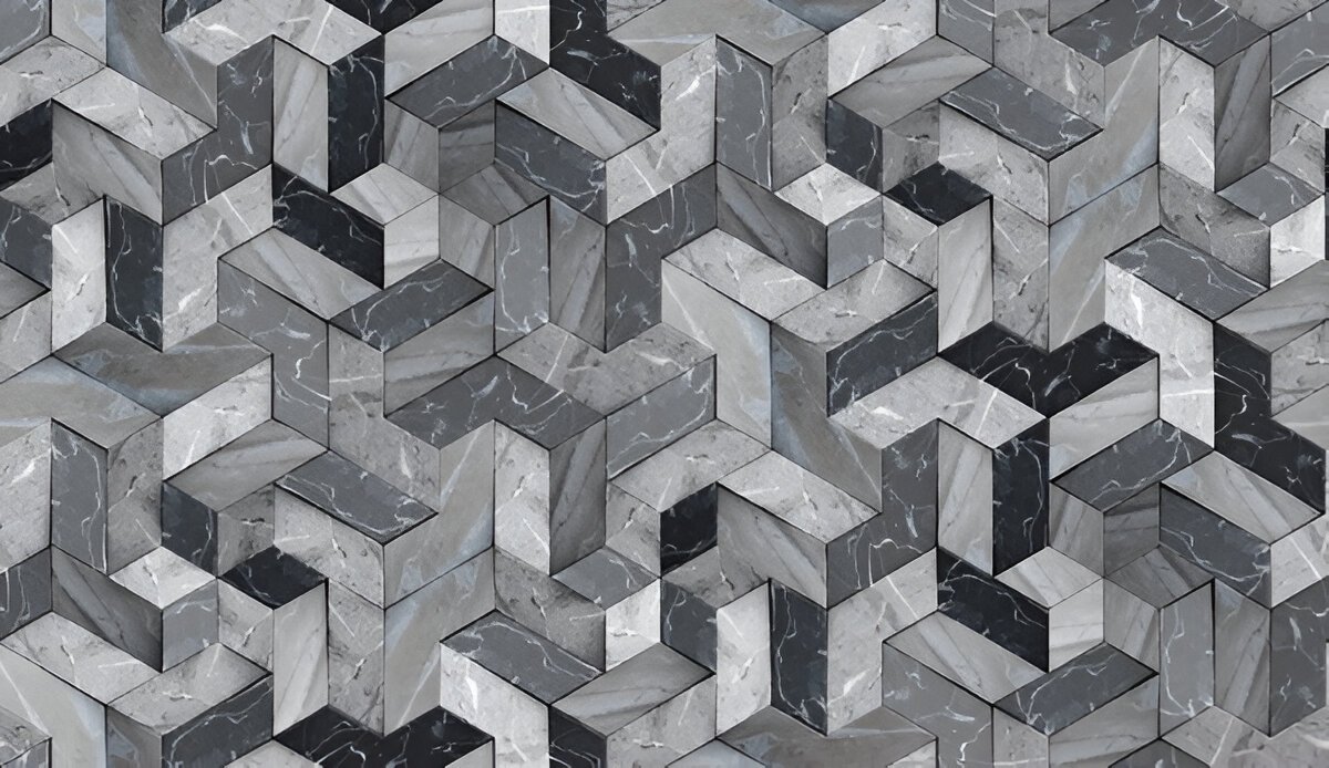 Colours of mono moroccan tiles