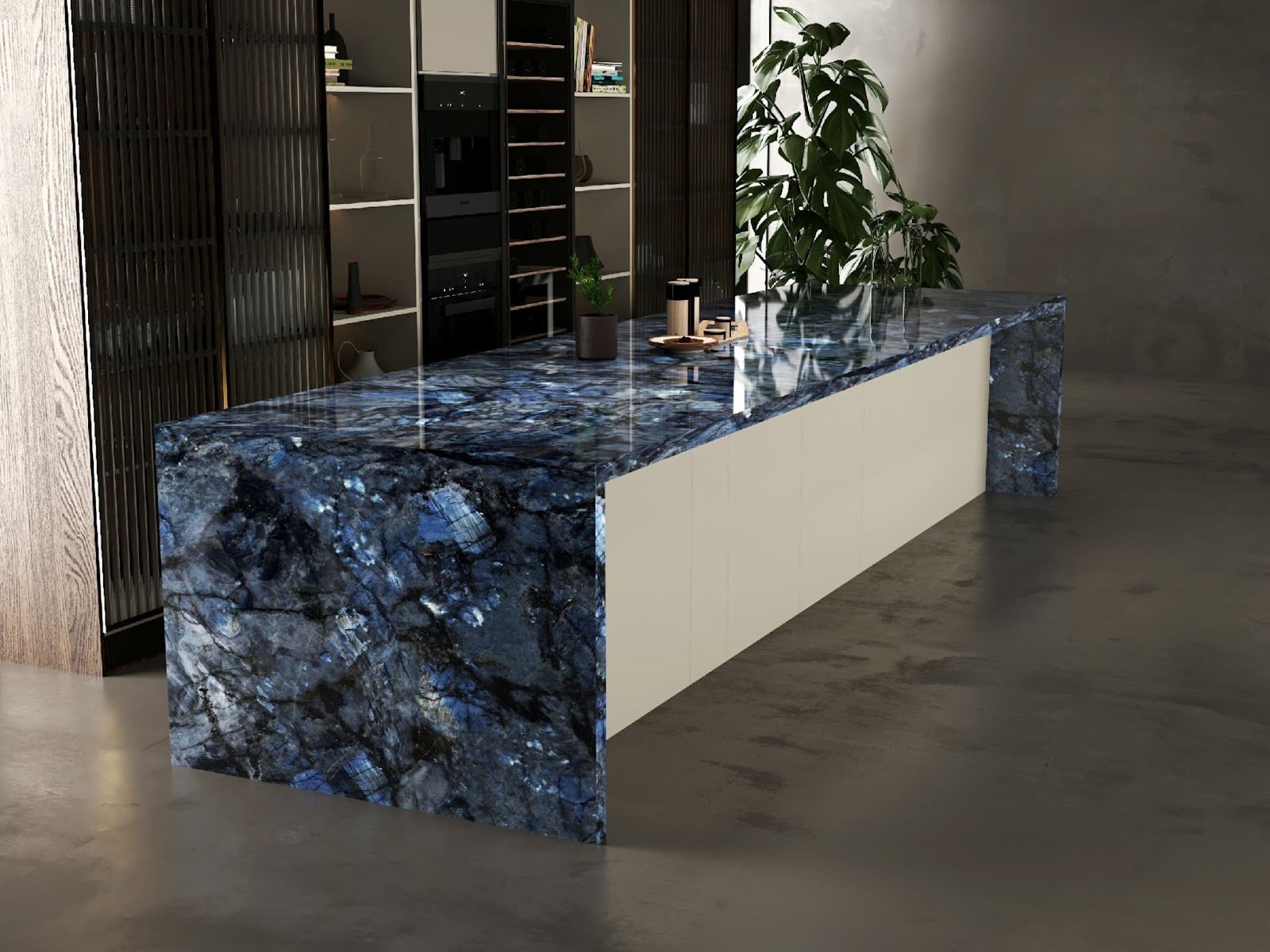 Cohesive look for Porcelain Countertop tiles