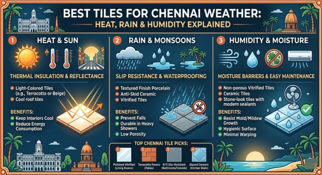 Why Weather Matters When Choosing Tiles for Chennai