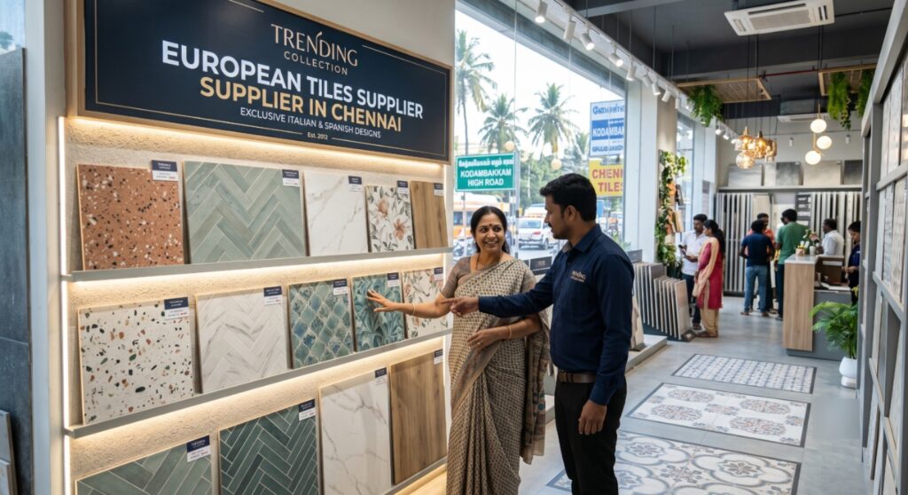 Trending Collection European Tiles Supplier in Chennai