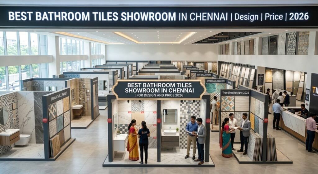 Best Bathroom Tiles Showroom in Chennai for Design and Price 2026