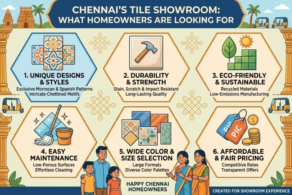Chennai's Tile Showroom: What Homeowners Are Looking For